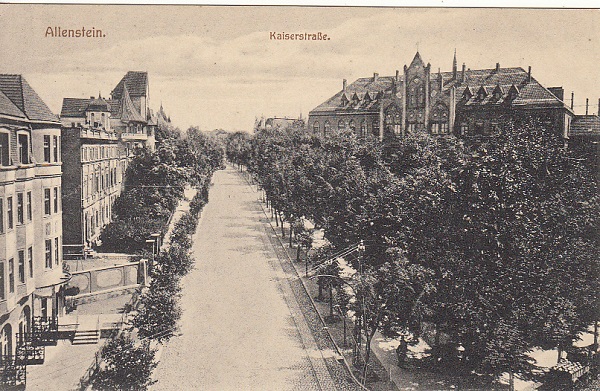 Allenstein- Olsztyn, Kaiserstrasse
