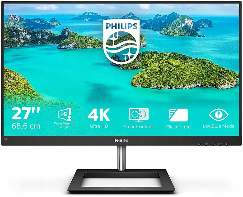 Monitor 27'' Philips 278E1 3840x2160 4K Ultra HD