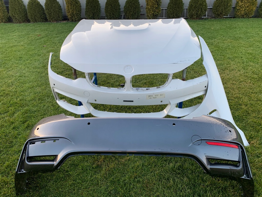 Zderzak BMW M4 F82 F83 M-POWER Tył Tylni - 9916700828 - oficjalne ...