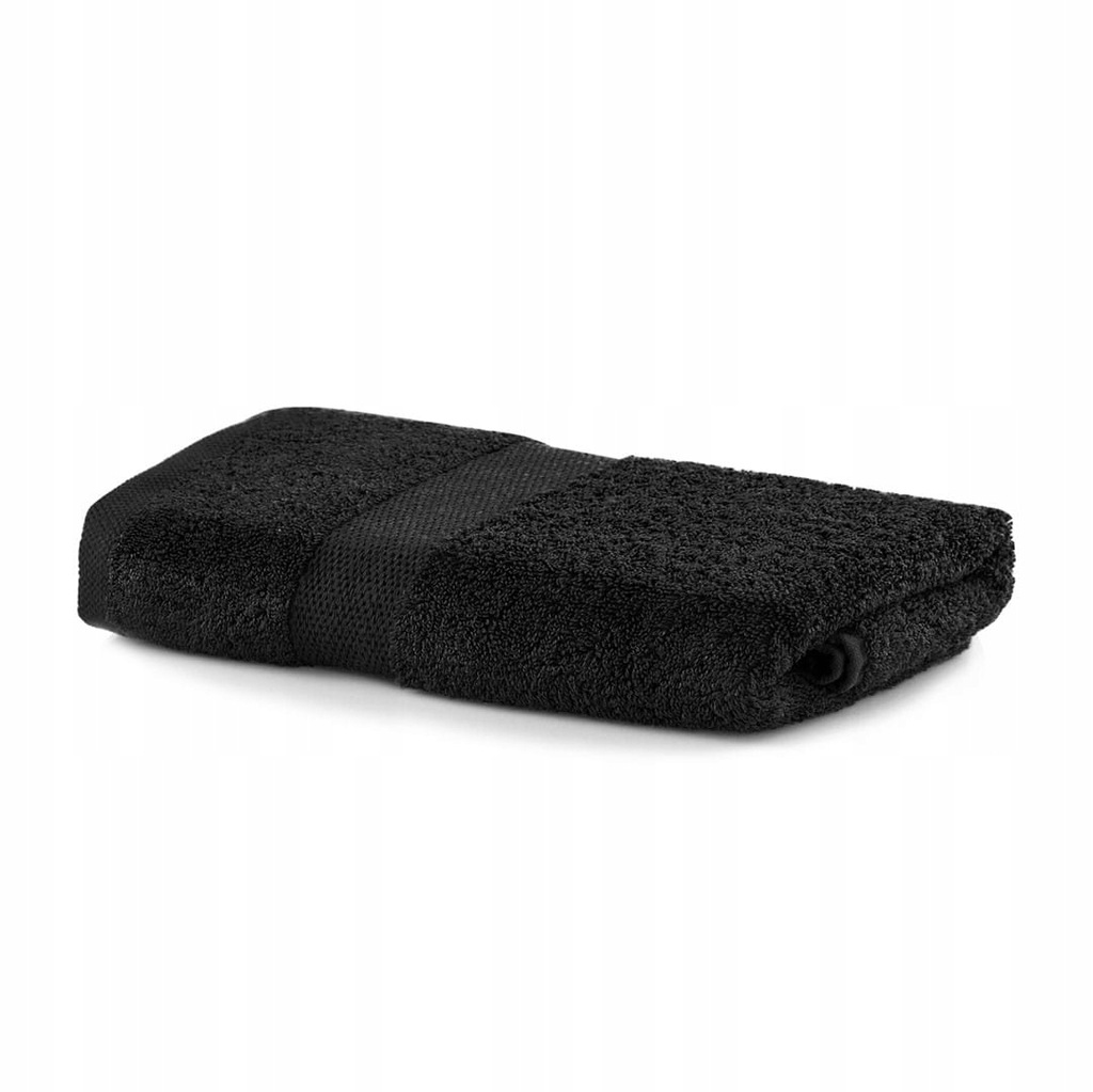 Ręcznik mały łazienkowy 30x50 czarny bawełna 100%