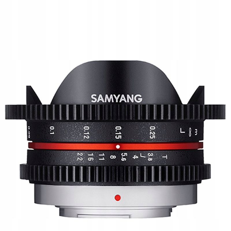 Obiektyw Samyang 7.5mm T3.8 do MFT VDSLR