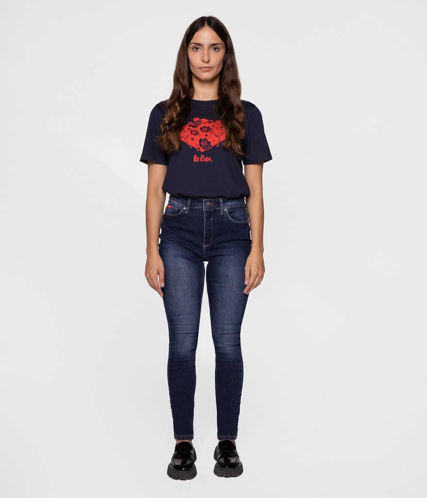 LEE COOPER Jeansy damskie SCARLET 2519 DARK- 30\30