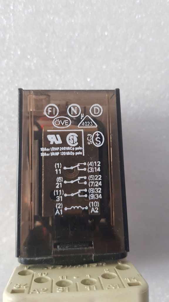 Купить Реле SCHRACK MR301024 24VDC 10A катушка 250V: отзывы, фото и ...
