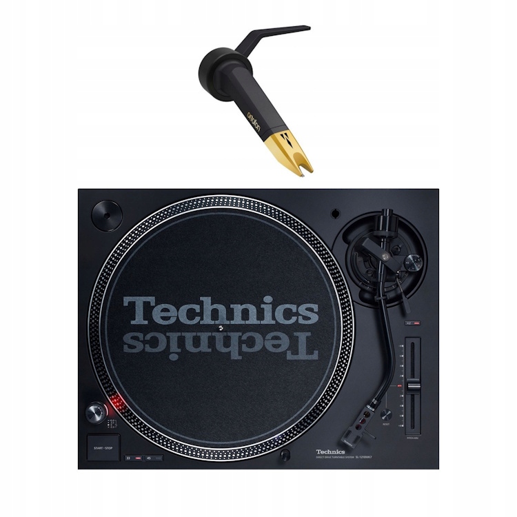 Technics SL-1210 MK7 Black + Ortofon Concorde ELITE