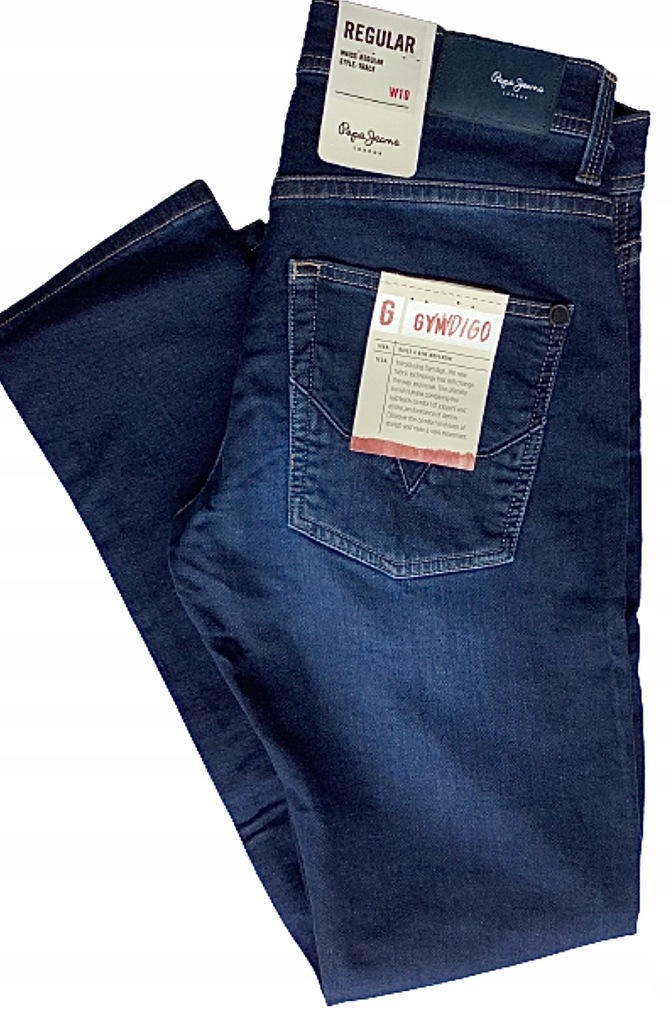 PEPE JEANS TRACK oryginalne spodnie jeansy 33/32