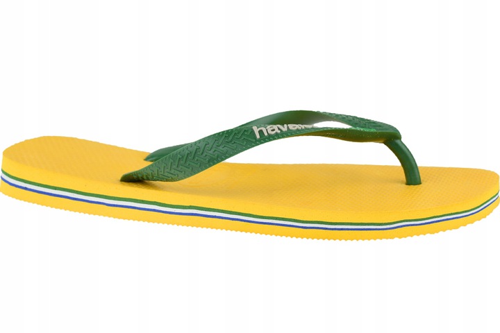 T736 HAVAIANAS BRASIL LOGO KLAPKI MĘSKIE 41-42