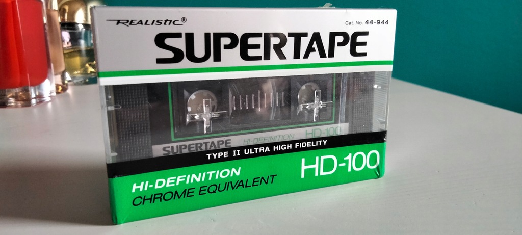 Kaseta Supertape Realistic HD 100 Nowa