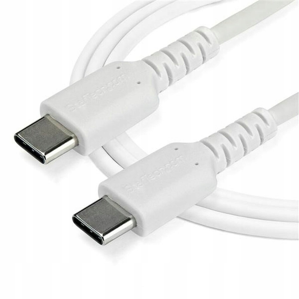 Kabel USB-C Startech RUSB2CC2MW Biały 2 m