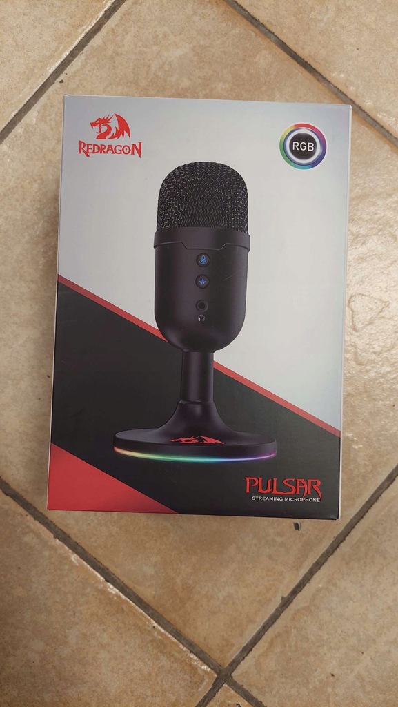 Mikrofon pojemnościowy wokalowy Redragon Pulsar GM303