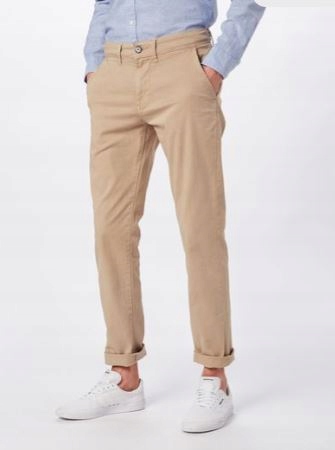 PEPE JEANS SPODNIE CHINOS MĘSKIE BEŻOWE 31/32 1BAE