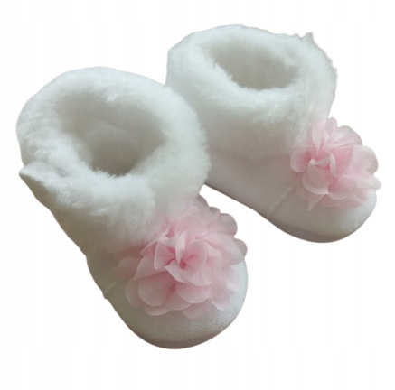 KELLO - Cieplutkie buciki do chrztu zima na 10 cm