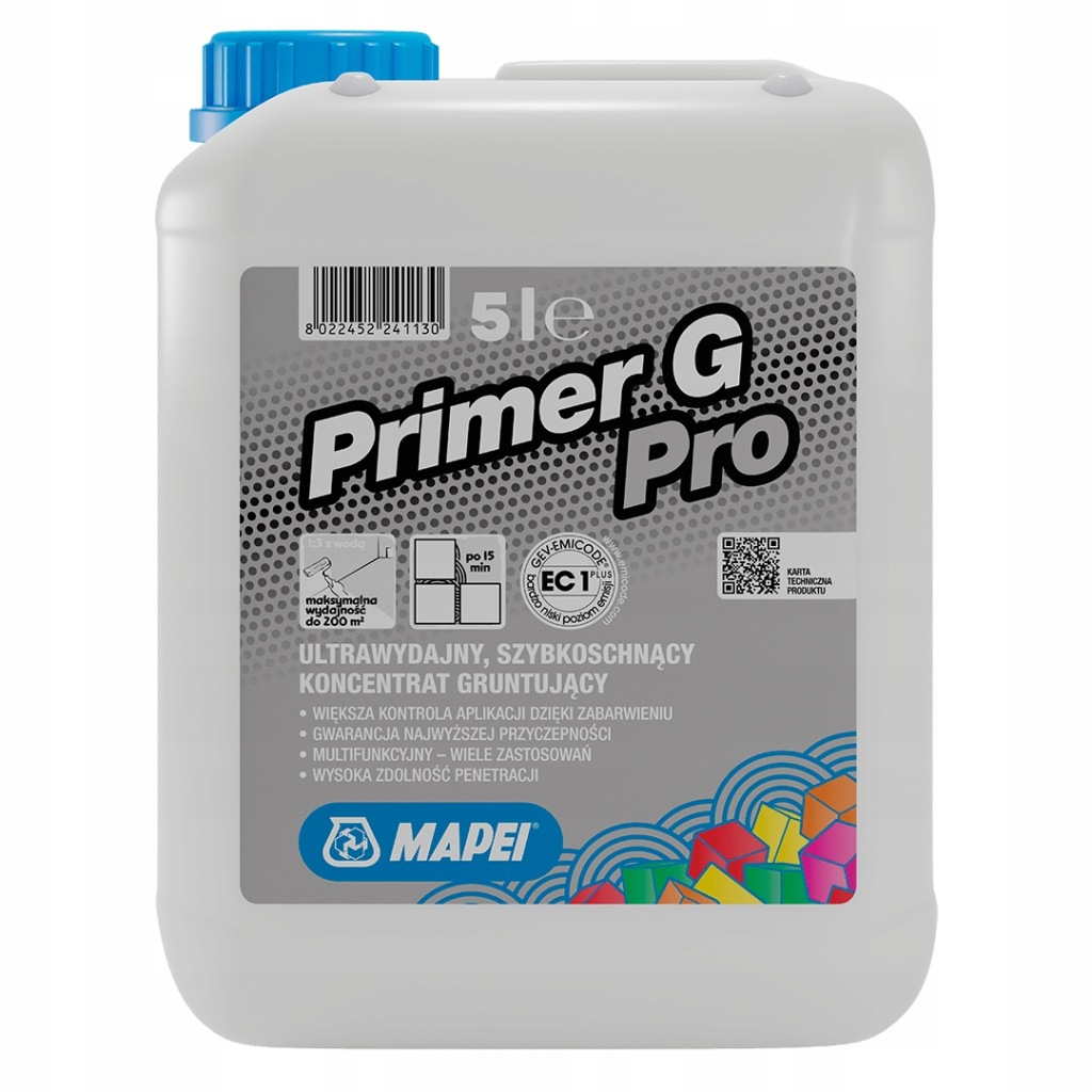 Grunt PRIMER G PRO 5kg MAPEI
