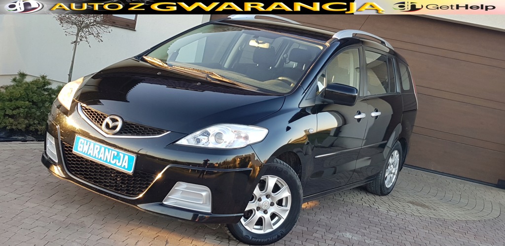 MAZDA 5 LIFT 2009r 7 OSÓB CLIMATRONIC OPŁACONA GW