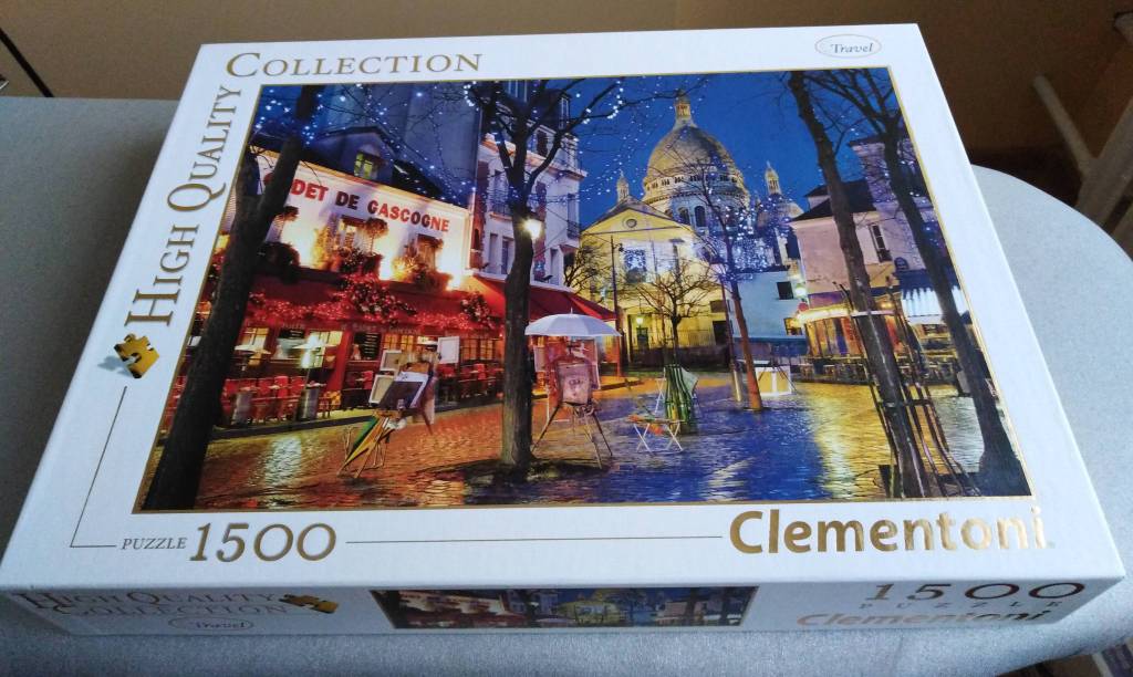 Puzzle Clementoni 1500 - Paryż, Montmartre