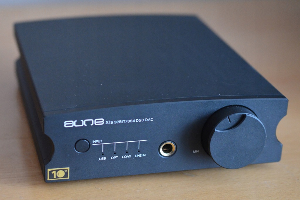 AUNE X1S 10TH ANNIVERSARY DAC AMP USB JAK NOWY BOX