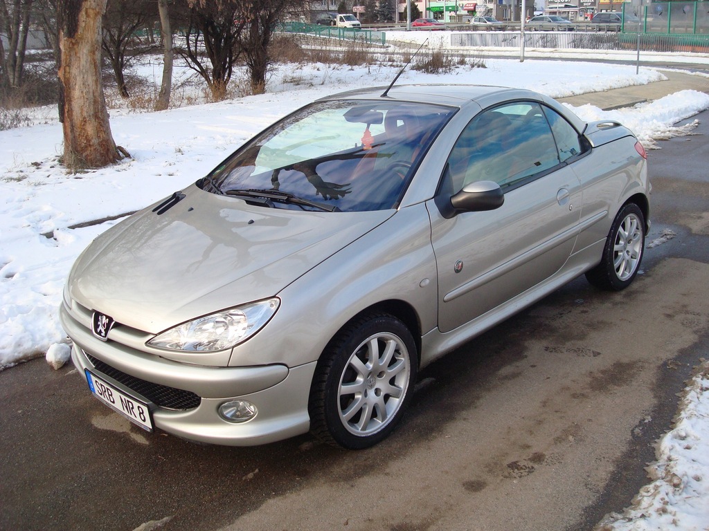 PEUGEOT 206 CC WERSJA ROLAND GAROSS Z NIEMIEC