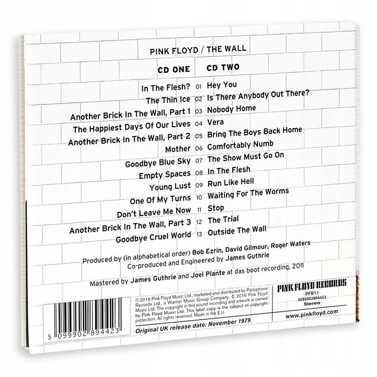 Купить Pink Floyd - The Wall (Remastered) 2CD: отзывы, фото, характеристики в интерне-магазине Aredi.ru