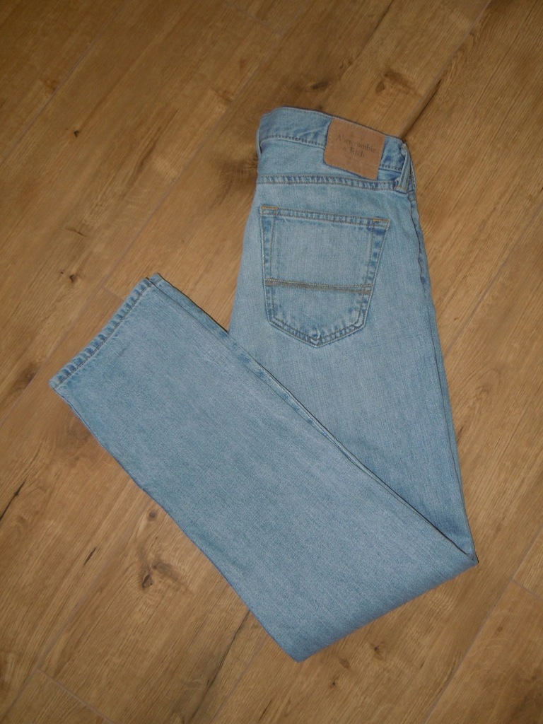 ABERCROMBIE jasne jeansy W30 L30 BDB 30/30