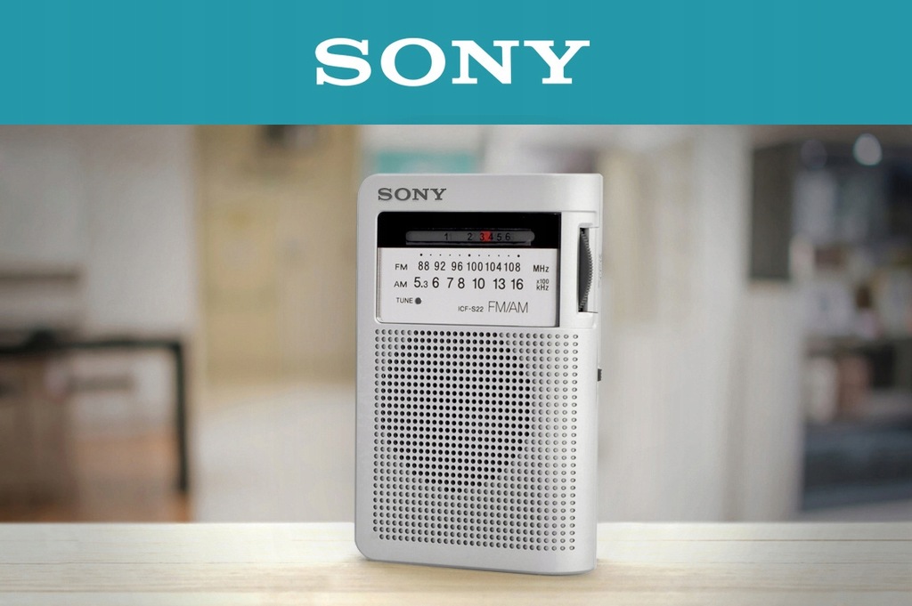 Купить Маленький туристический радиоприемник SONY на батарейках ...