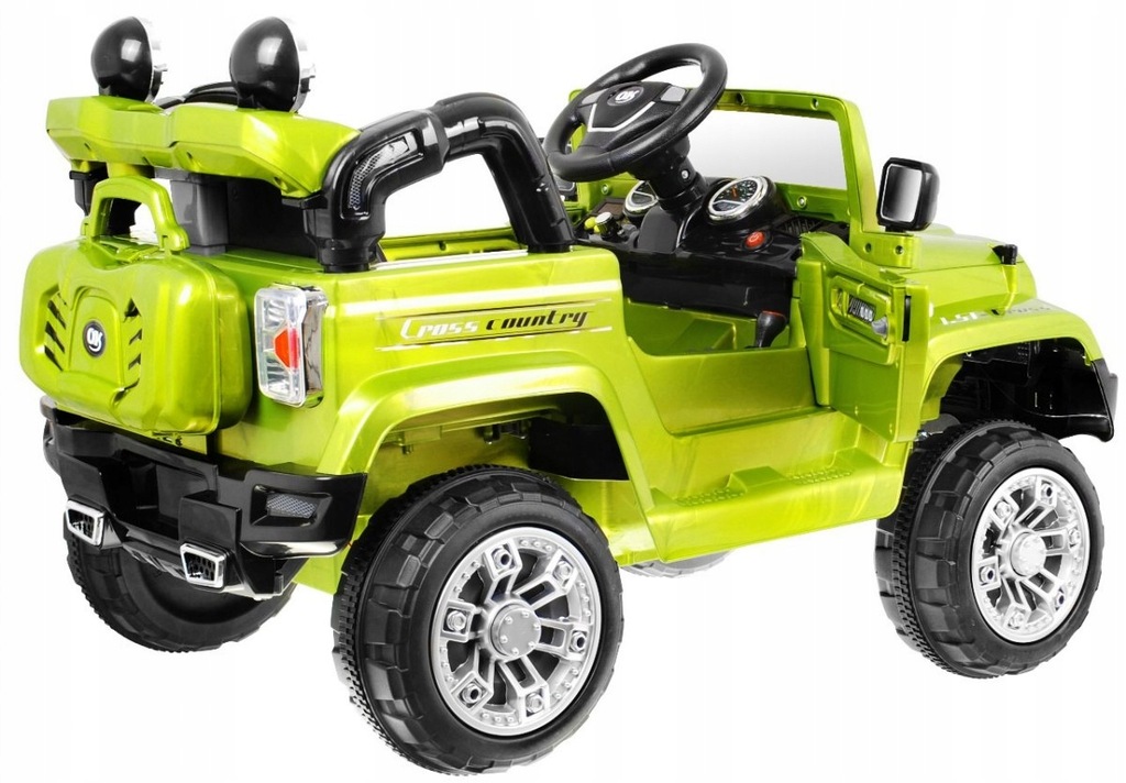 Terenowy Jeep auto na akumulator dla dzieci +PILOT