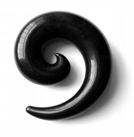 Rozpychacz ekspander spirala czarna 12mm