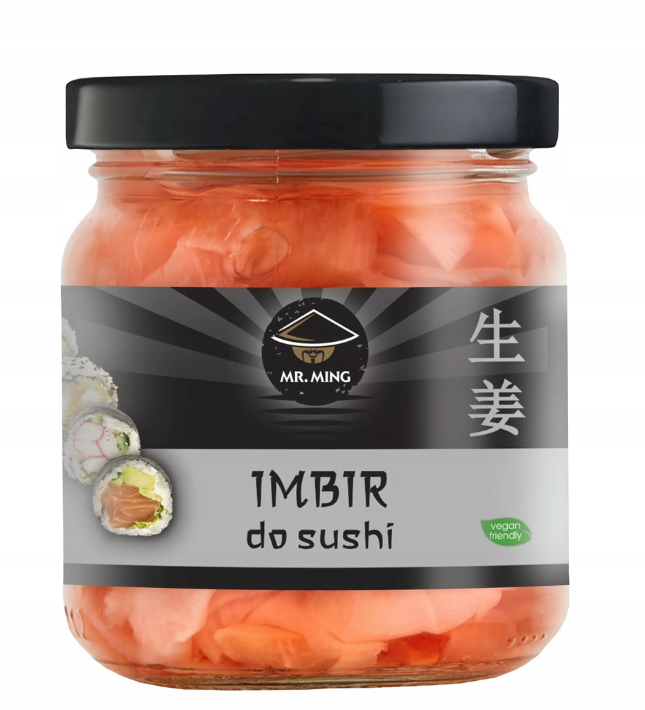 Imbir do sushi 190g Mr. Ming