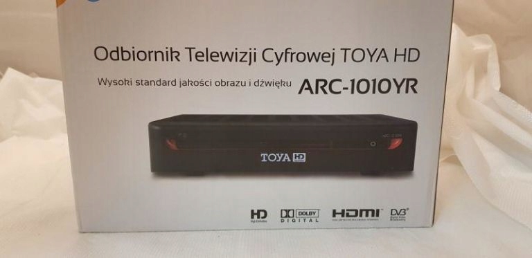 DEKODER DVB TOYA KOMPLET ARC-1010YR HD
