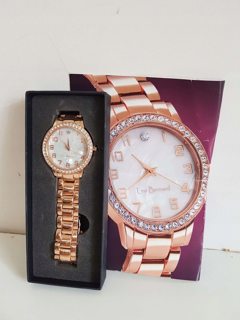 Zegarek Damski Leo Bernard ( 5192/s/20 )