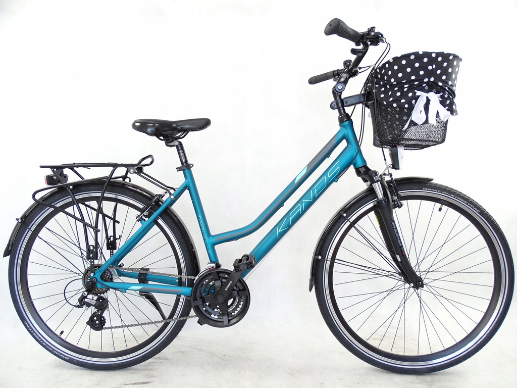 Rower trekkingowy KANDS TRAVEL X lady turkus amor 11986415218