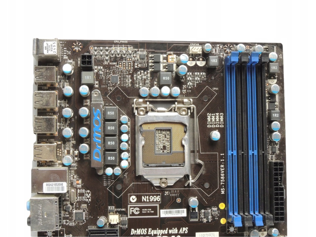 MSI P55-CD53 Płyta główna - 7969813627 - oficjalne archiwum Allegro