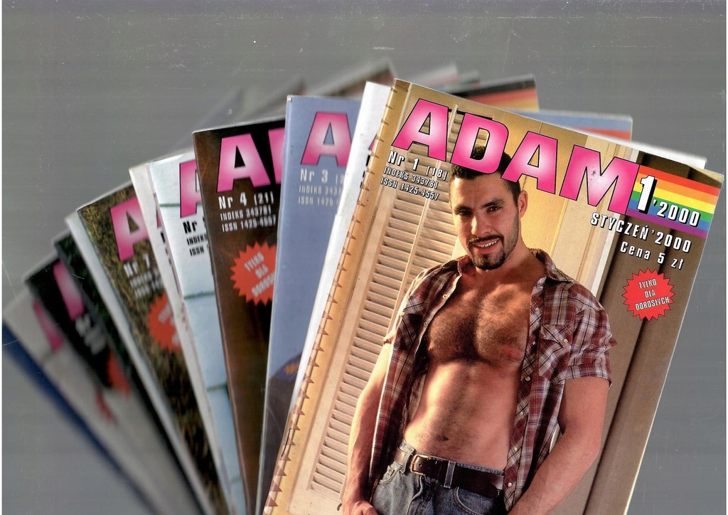 Magazyn dla dorosłych Adam kompletny rocznik 2000