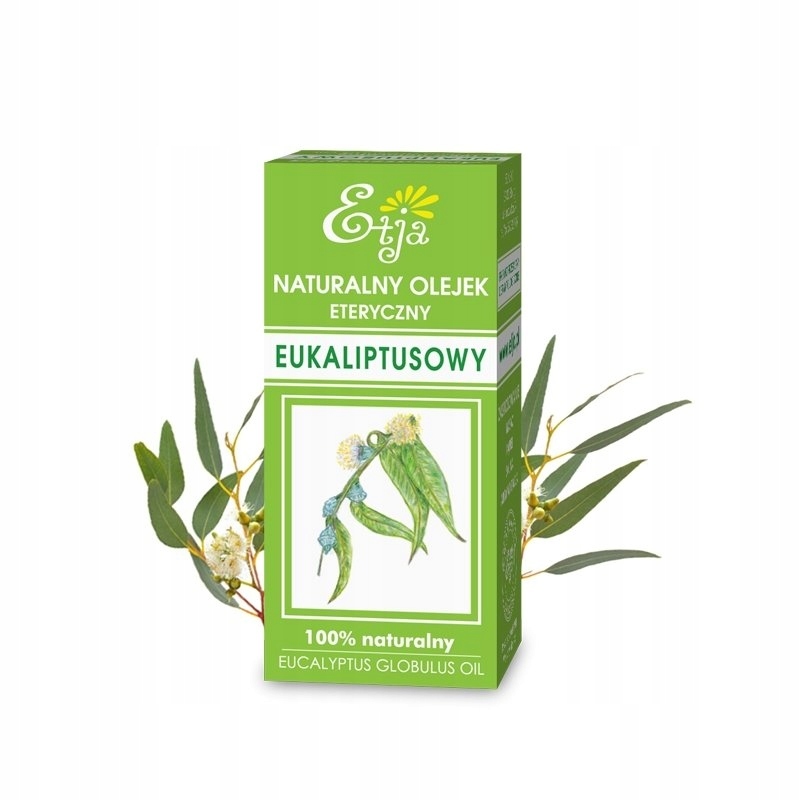 Olejek eukaliptusowy 10ml 100% Eucalyptus Globulus Oil Etja