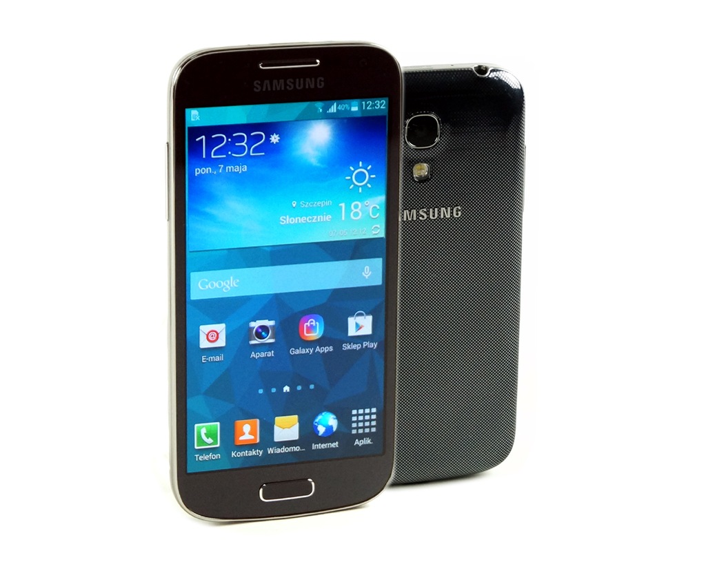 Samsung Galaxy S4 Mini / Czarny / Super AMOLED