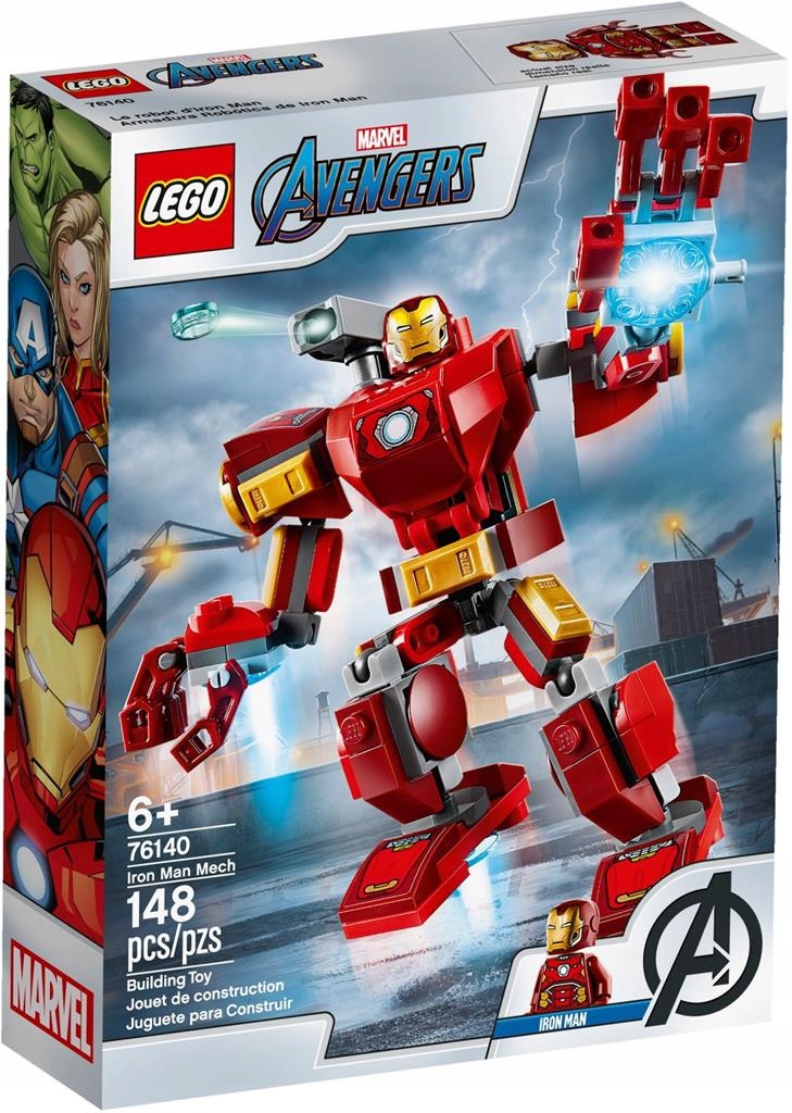 KLOCKI LEGO SUPER HEROES 76140 MECH IRON MANA