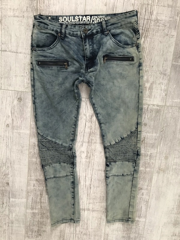 SOULSTAR__męskie jeans stretch rurki__W30L30 30/30