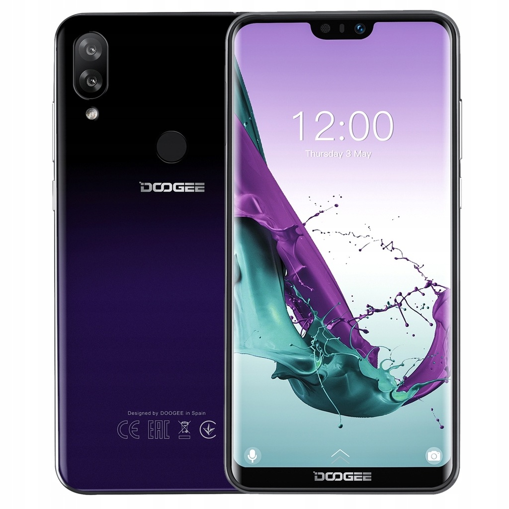 Telefon DOOGEE N10 3/32GB 4G A8.1 5,84'' Phantom B