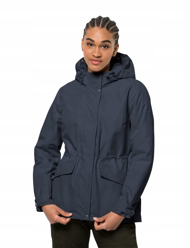 Jack Wolfskin Lake Louise Kurtka, Night Blue, Xl