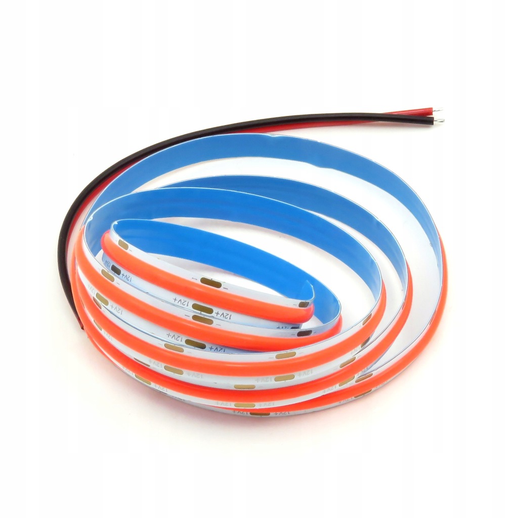 Taśma LED COB czerwona 1m (384 LED/m)