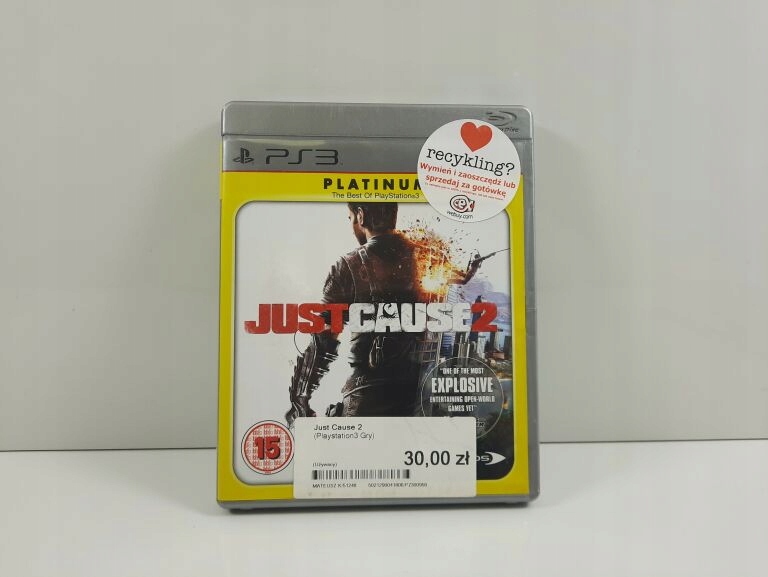 BCM GRA NA PS3 JUST CAUSE 2