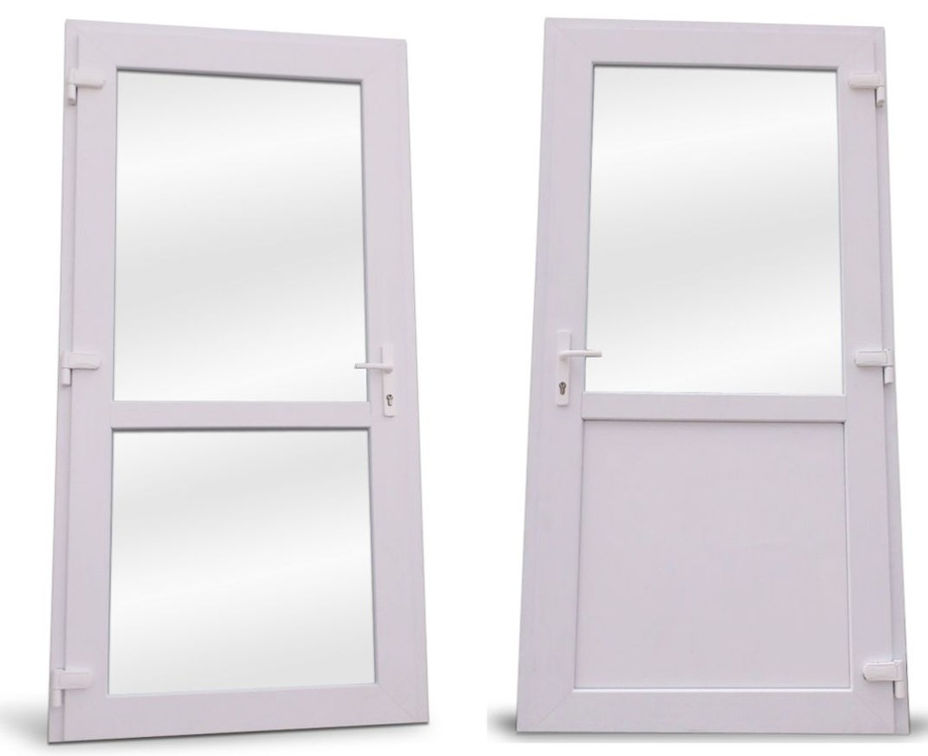 Купить Наружные двери ПВХ с теплым остеклением 1100х2100: отзывы, фото ...