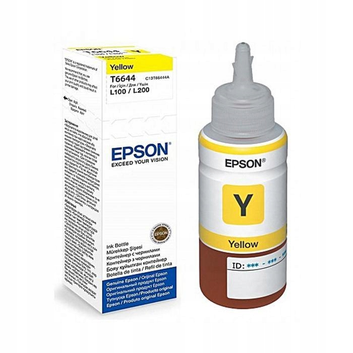 Atrament yellow w butelce 70ml do Epson L100/L200/