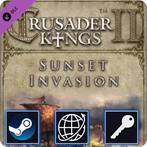 Crusader Kings II - Sunset Invasion DLC (PC) Steam Klucz Global