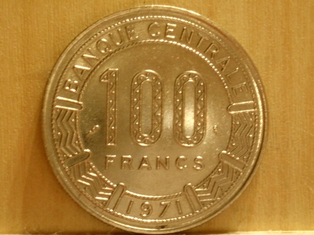 KAMERUN - 100 franków 1971, UNC, zobacz !!