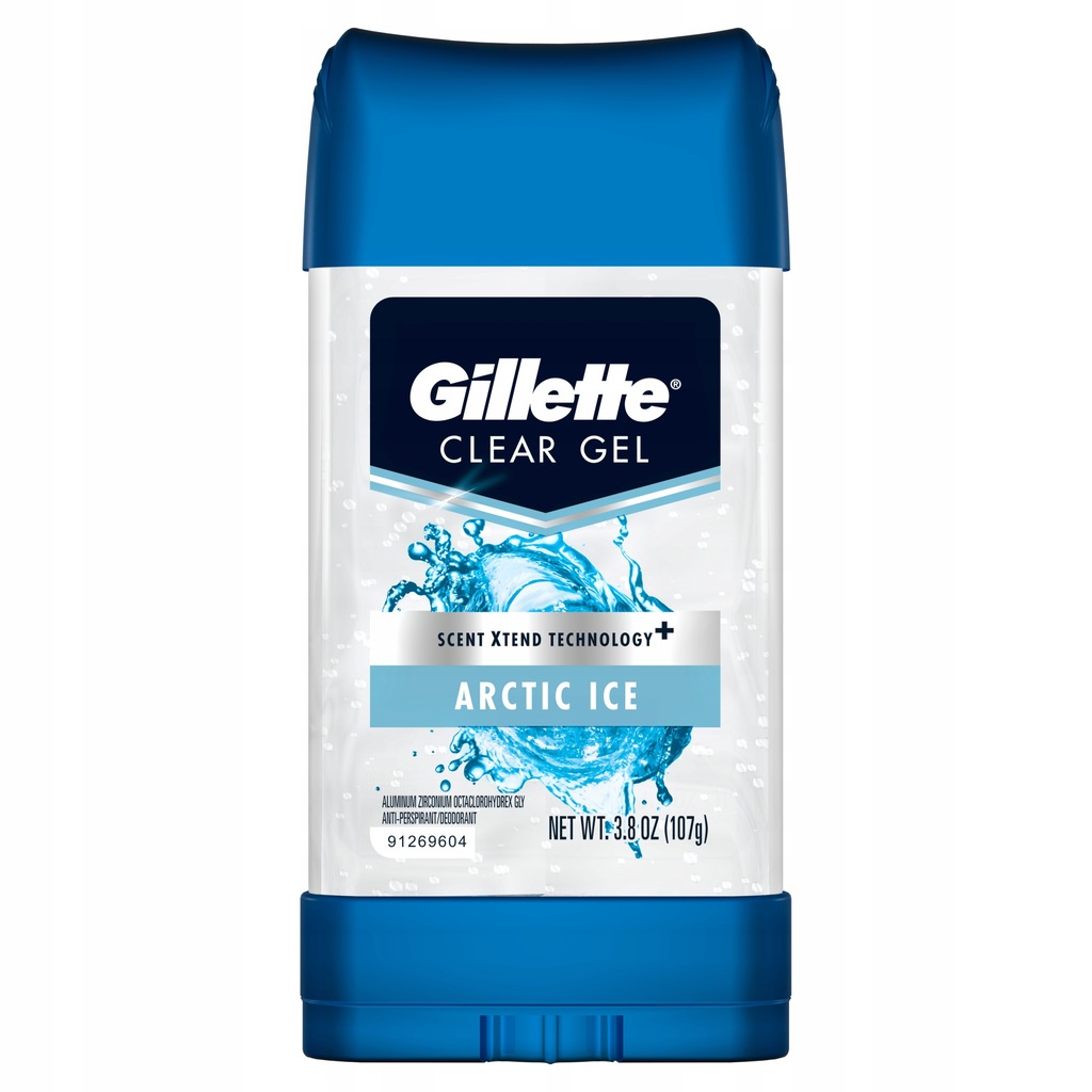 GILLETTE ARCTIC ICE 107g ANTYPERSPIRANT z USA