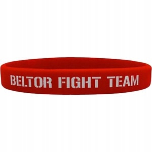 Beltor Opaska Silikonowa Fight Team Red