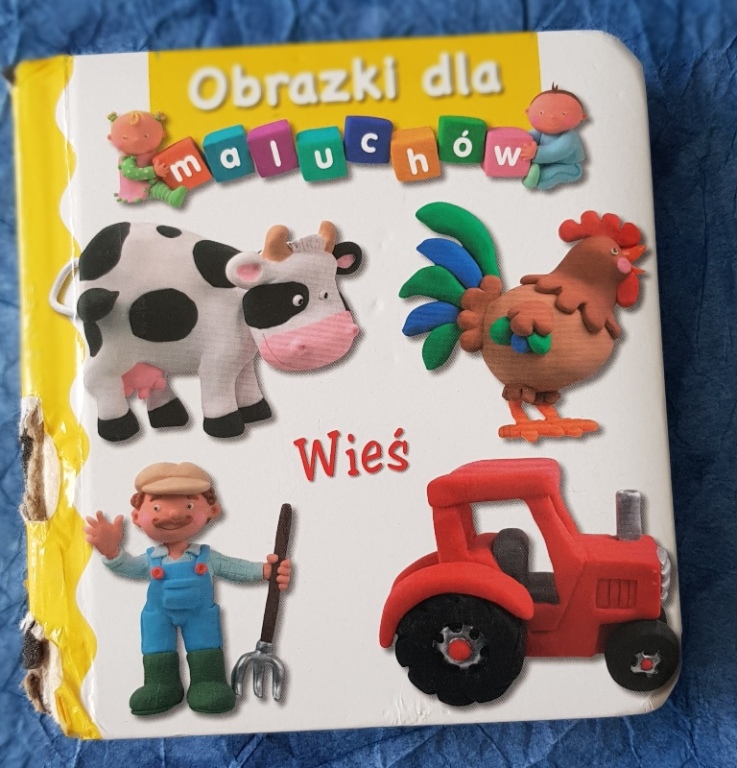 KSIĄŻECZKA OBRAZKI DLA MALUCHÓW WIEŚ