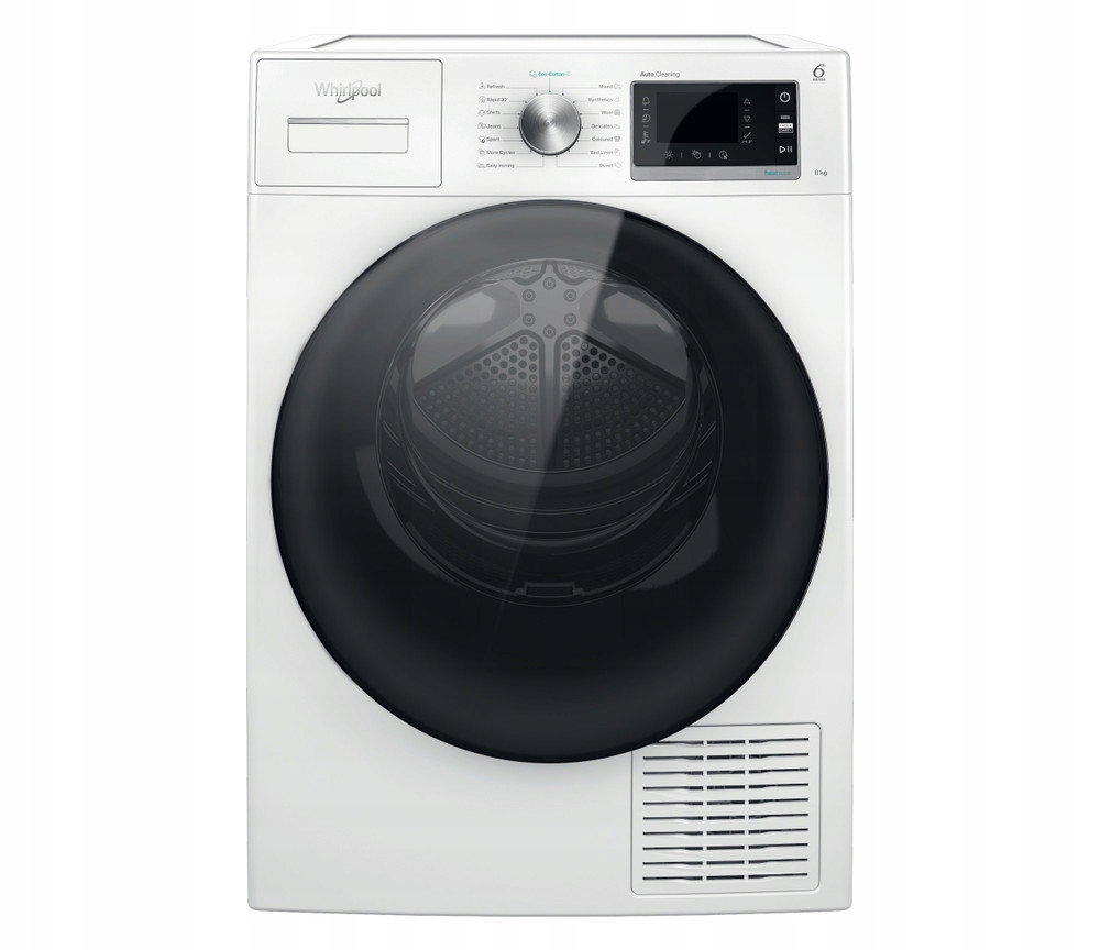 Whirlpool Dryer Machine with Heat Pump | W6 D84WB EE | Energy efficiency cl