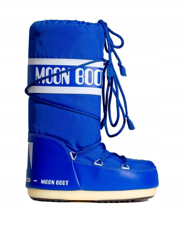 Moon Boot Śniegowce Dziecięce Nylon Blue 31-34