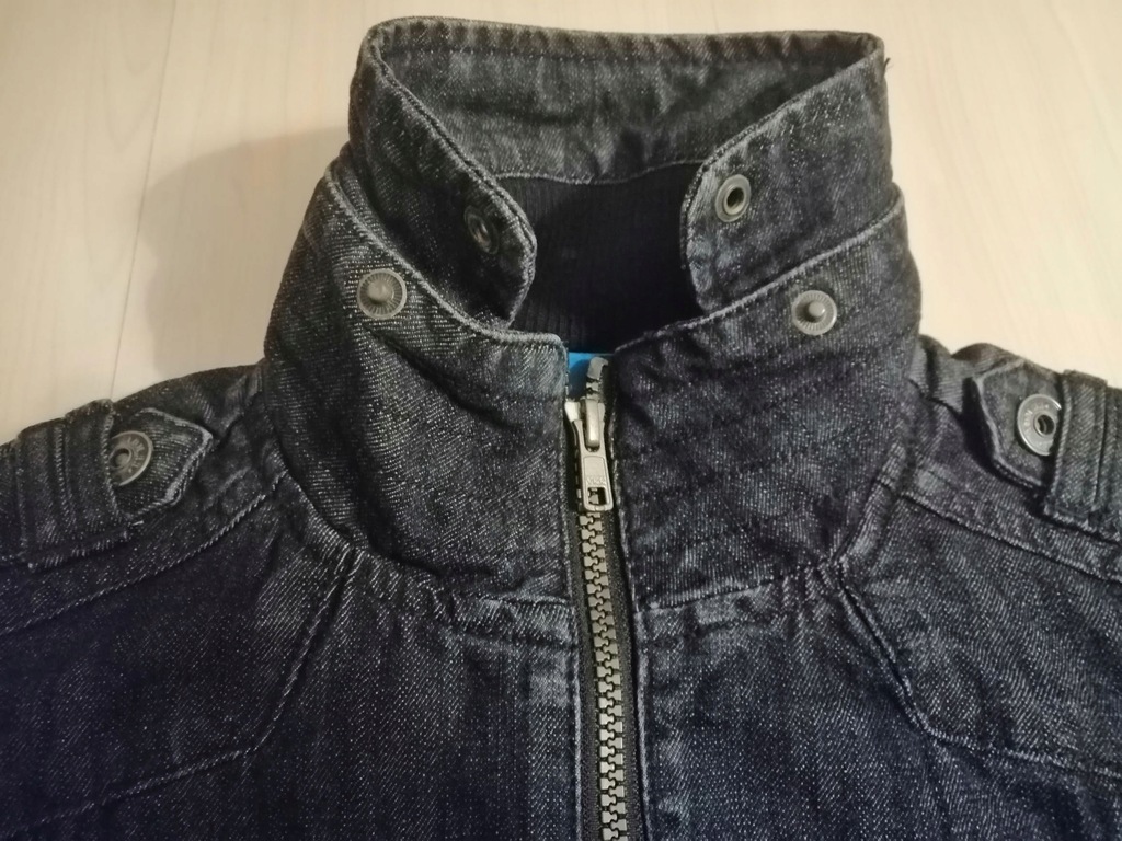 Wiosna kurtka jeans 134 7 lat +