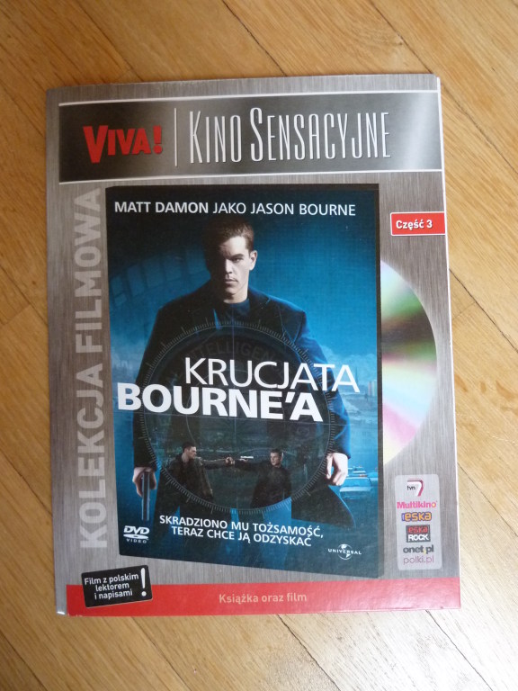 Krucjata Bourne'a - dvd